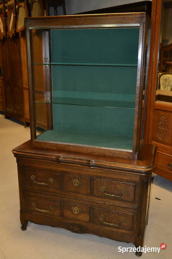 witryna ciemny dąb Będzin