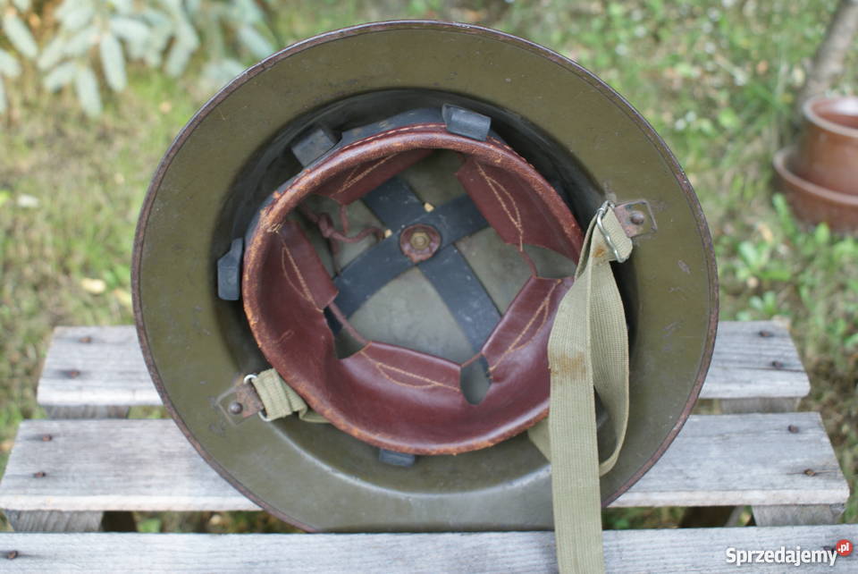 Oryginalny hełm belgijski MK II z 1949 rozmiar Warszawa sprzedam