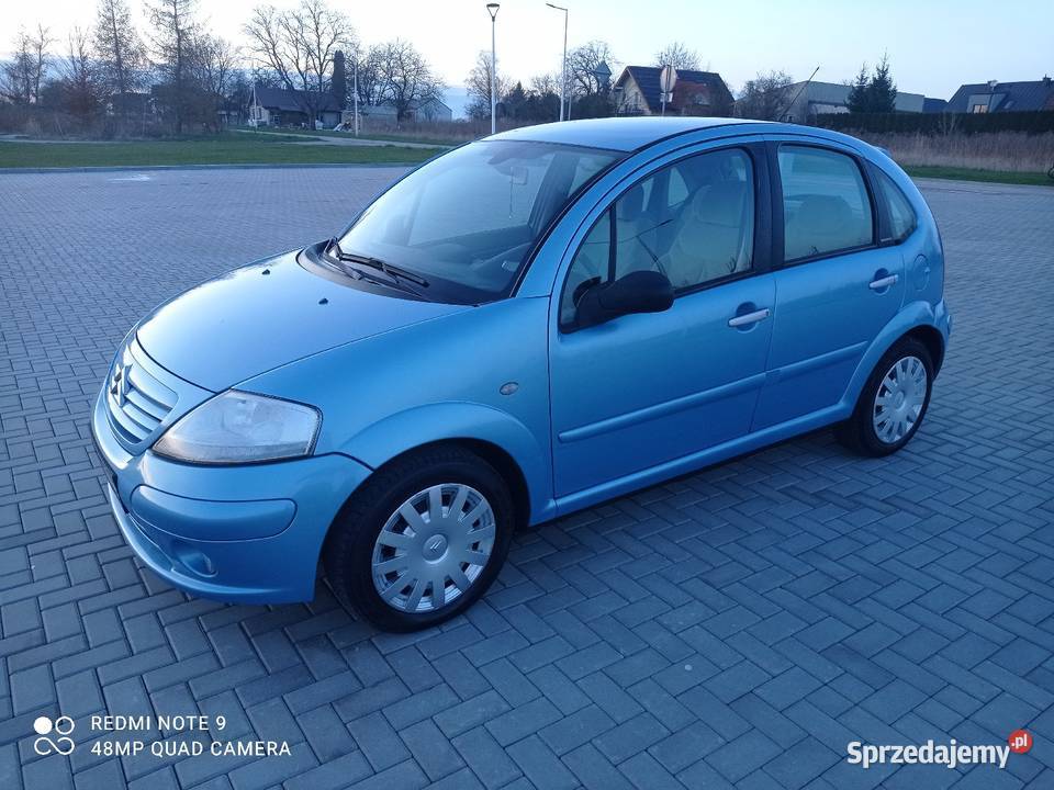 Citroen C3 Exclusive 14 Benzyna Klimatyzacja Hatchback Świdnik