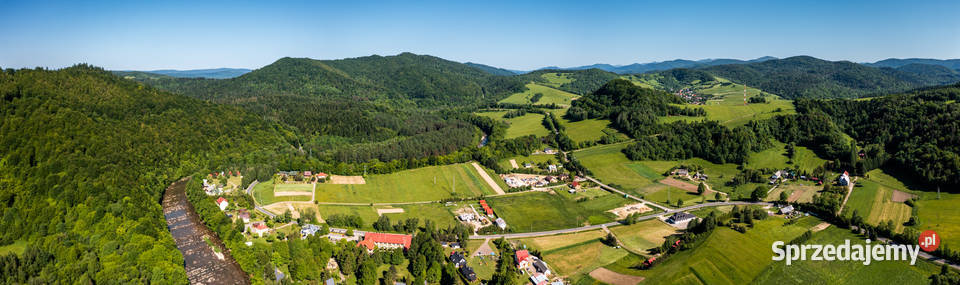 Działka rzeką Bieszczady Bukowiec gmina Solina 40m Sprzedaż