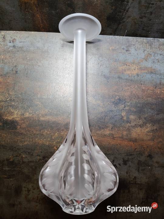 Kryształowy Wazon Soliflore LALIQUE Claude