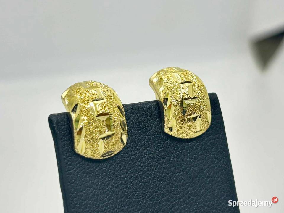 Nowe Złote Kolczyki pr 585 181g Elbląg