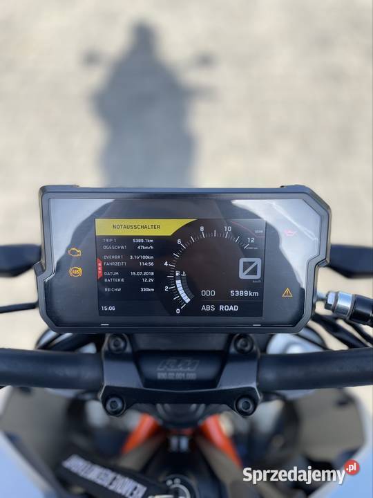 KTM DUKE125 małopolskie Maków Podhalański