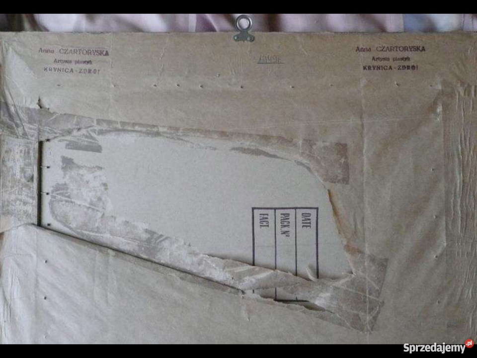 Obraz olejny Anny Czartoryskiej z 1949r Ruda Śląska