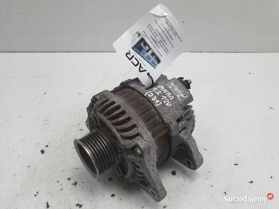 ALTERNATOR Nissan Micra IV K13 12 16V 231001HH1A osobowe Motoryzacja Rudka