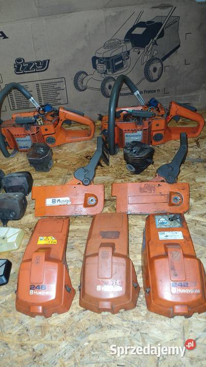 Husqvarna 238 242 246 części tłok cylinder Łagów sprzedam