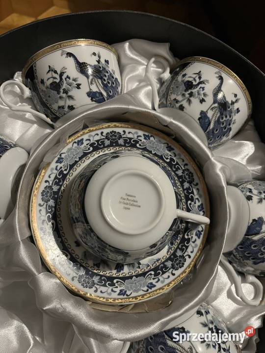 Filiżanki porcelana 24 Gold