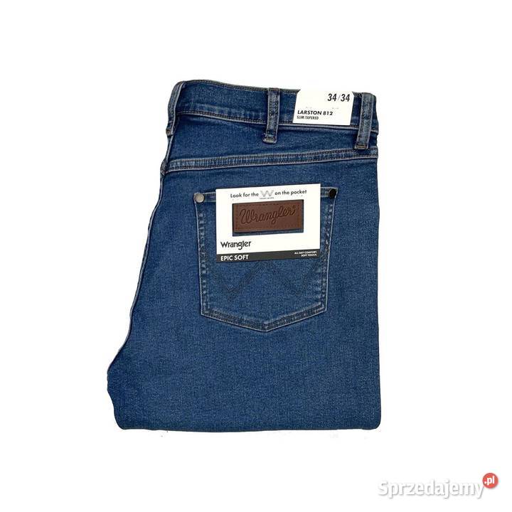 Spodnie męskie jeansy Wrangler Larston 812 Ridge Białystok