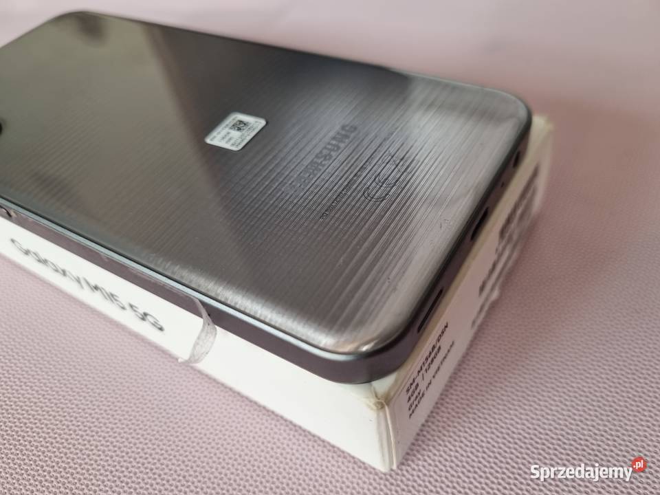 Samaung M15 5G 4128 GB SILVER Gwarancja świętokrzyskie Moszyny