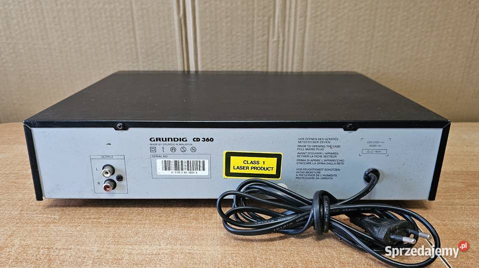 Odtwarzacz CD GRUNDIG CD360 Elektronika Gorzów Wielkopolski