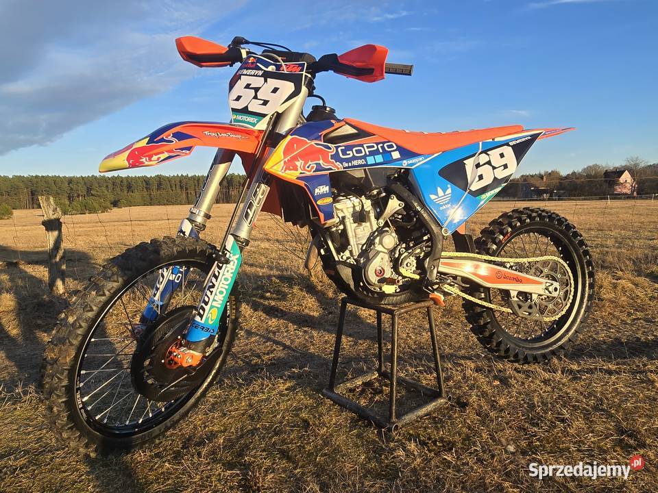 Ktm sxf 250 2021r beta GasGas husqvarna 350 450 nieuszkodzony Nowogard