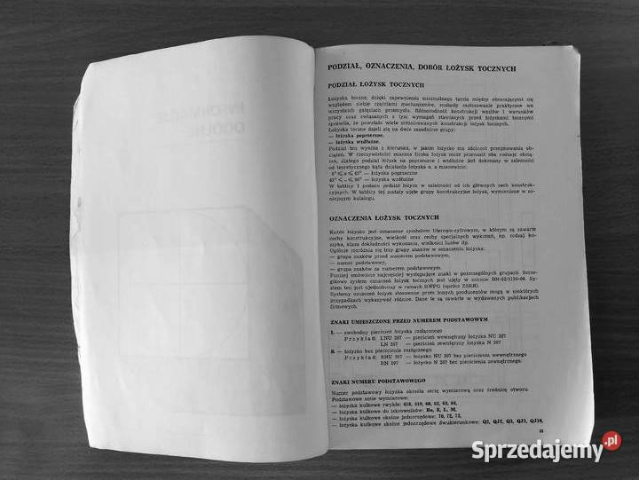 KATALOG Łożyska toczne informator rolnictwo Książki naukowe i popularnonaukowe Złotniki sprzedam
