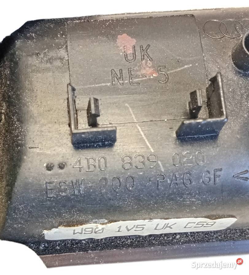 Klamka wewnętrzna drzwi z głośnikiem Audi A6 S6 wielkopolskie