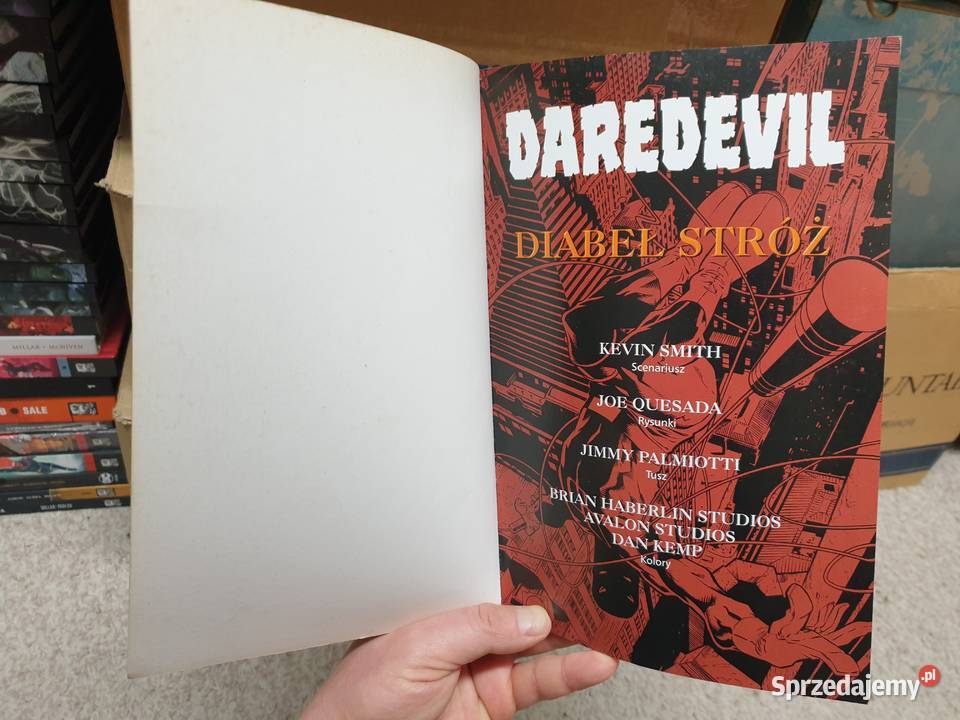 Daredevil Diabeł Stróż tom1 i 2 komplet kredowy papier  Gdynia