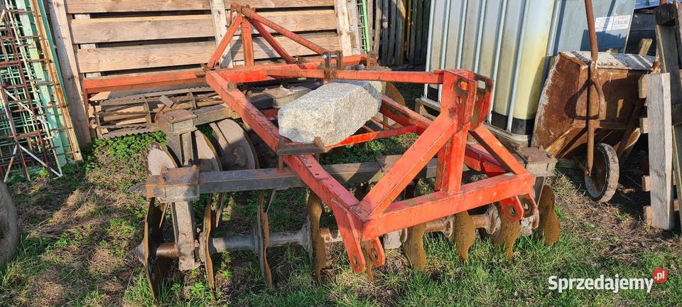 Brona talerzowa 2x9 wał strunowy 21m Tarnowska Wola