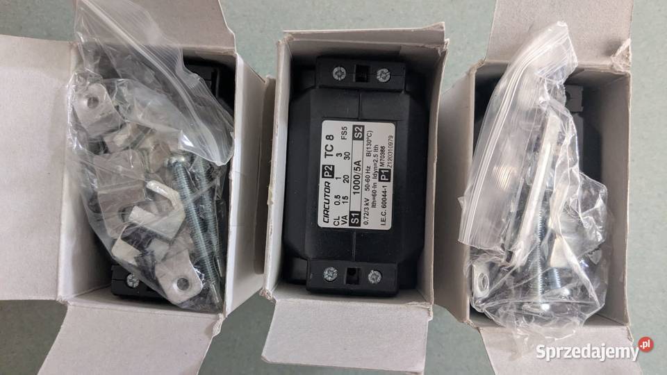 Przekładnik prądowy Circutor TC 8 10005A NOWE 3 Produkcja Warszawa sprzedam