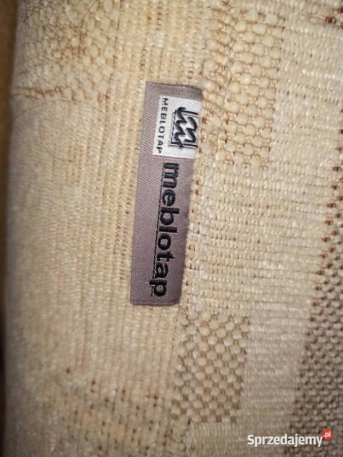 WERSALKA rozkładana Meblotap Sofa kremowa Brzostek sprzedam