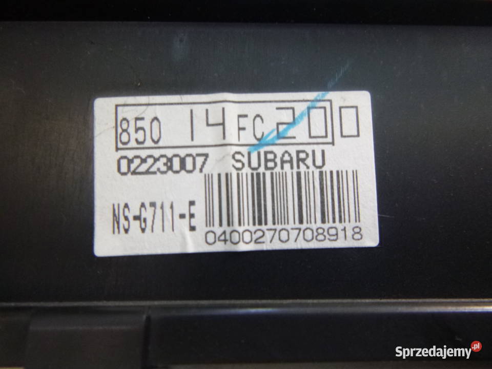 LICZNIK SUBARU FORESTER 9602 BENZYNA 20 Bielsko-Biała sprzedam