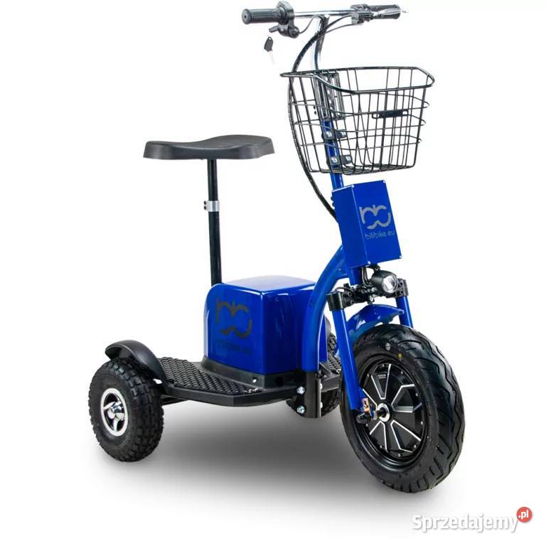 Skuter elektryczny BILI BIKE 500 RATY niebieski małopolskie Tarnów