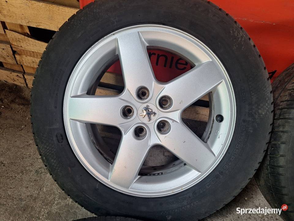 Alufelgi 5x108 16 ET44 PEUGEOT 407 605 Partner aluminiowe Choceń