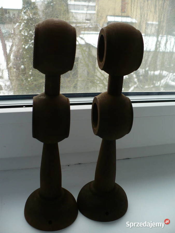 Karnisz drewniany 180 m podwójny brązowy brązowy Poznań