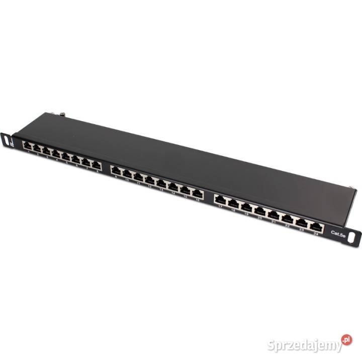 PATCH PANEL FTP CAT5E 24 PORTY 05U PGF5EFTP24B8 Knurów