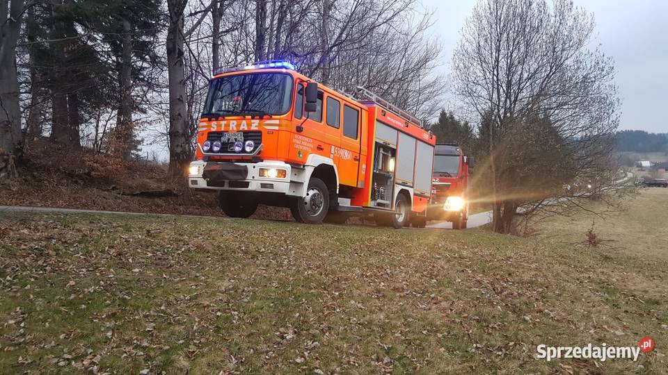 MAN F2000 GBA 2416 4x4 automat pożarniczy Grzechynia sprzedam