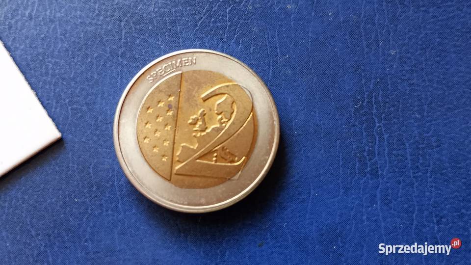 Stare monety 2 euros Słowacja 12 podkarpackie Lesko