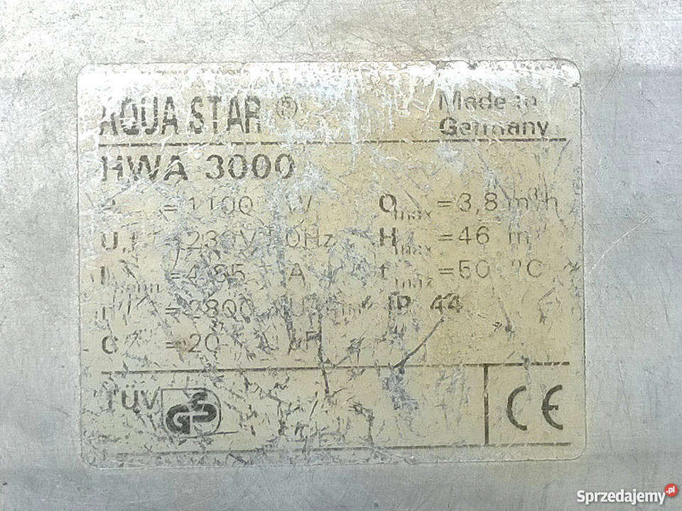 Pompa Hydrofor zbiornik sprzedam super stan podkarpackie