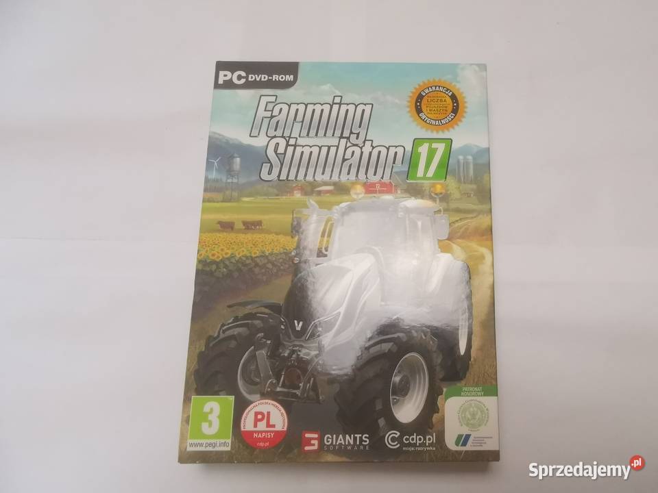 Farming Simulator 17 2017 PC Pudełko Box mapa łódzkie Inczew