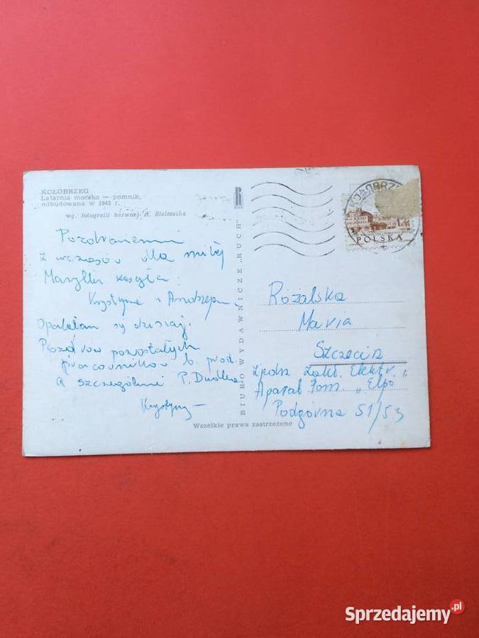 2262 Widokówka zachodniopomorskie Szczecin