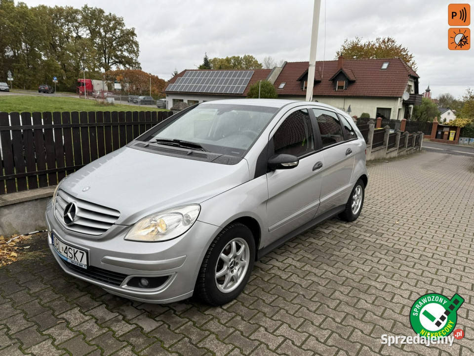 Mercedes B 150 15 benzyna 95 zarejestrowany W245 ABS dolnośląskie Bolesławiec