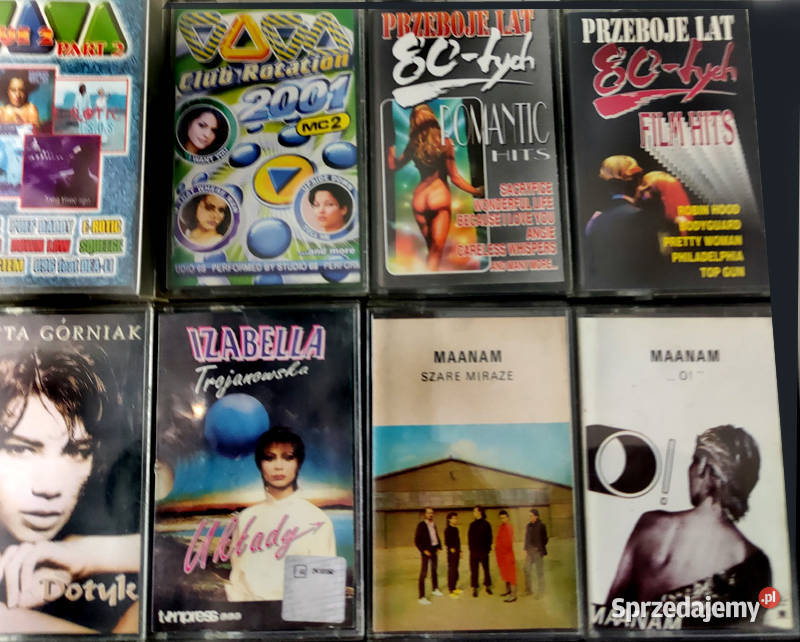 kasety magnetofonowe z muzyka rozrywkowa Wrocław
