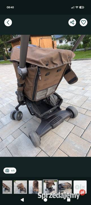 Wózek spacerówka Nuna Spacerówki Wózki małopolskie Nowy Sącz