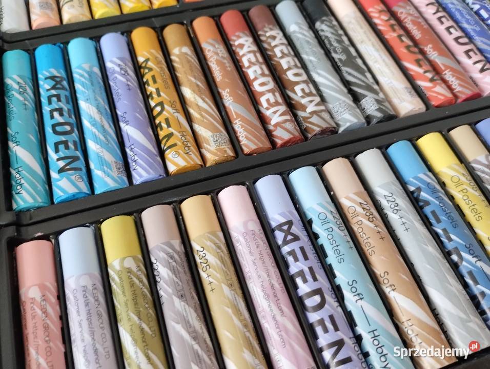 Pastele olejne 72 miękkie duży zestaw Ostrołęka sprzedam