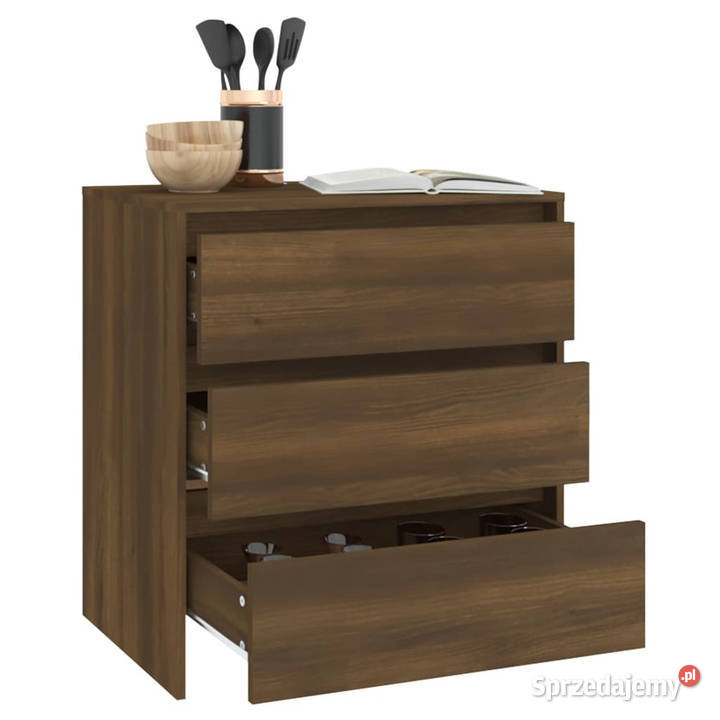 Szafka brązowy dąb 70x41x75 materiał Pozostałe Warszawa