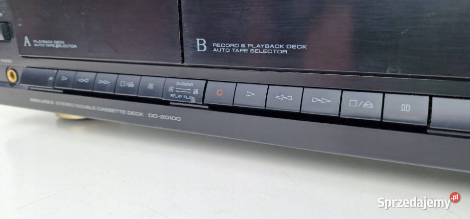 Magnetofon Sherwood DD2010C Stereo Cassette Deck Międzychód sprzedam