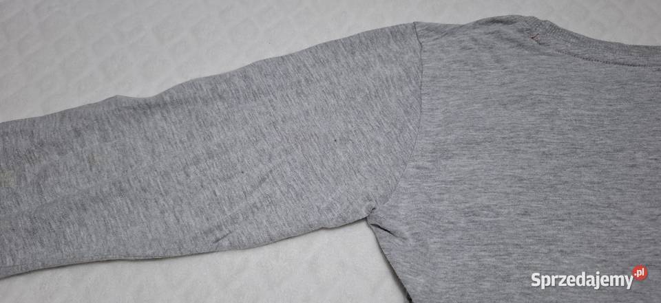 Koszulka długi rękaw chłopięca szara Auta Cars Czeladź