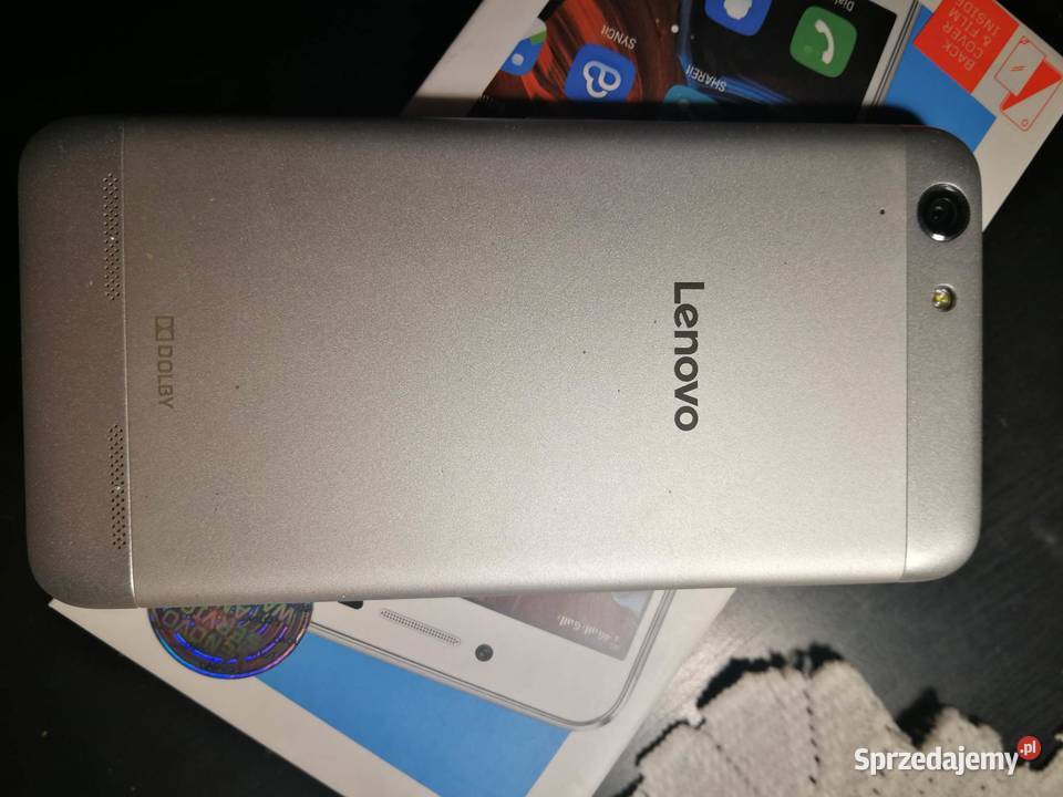 Smartfon Lenovo K5 Plus Srebrny Okazja