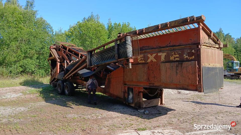 Przesiewacz Extec 5000 S wymianie silnika Środa Śląska