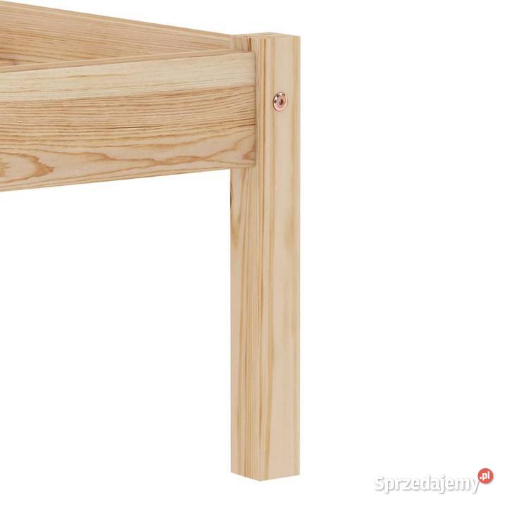 vidaXL Rama łóżka lite drewno sosnowe 160 x 200 Warszawa