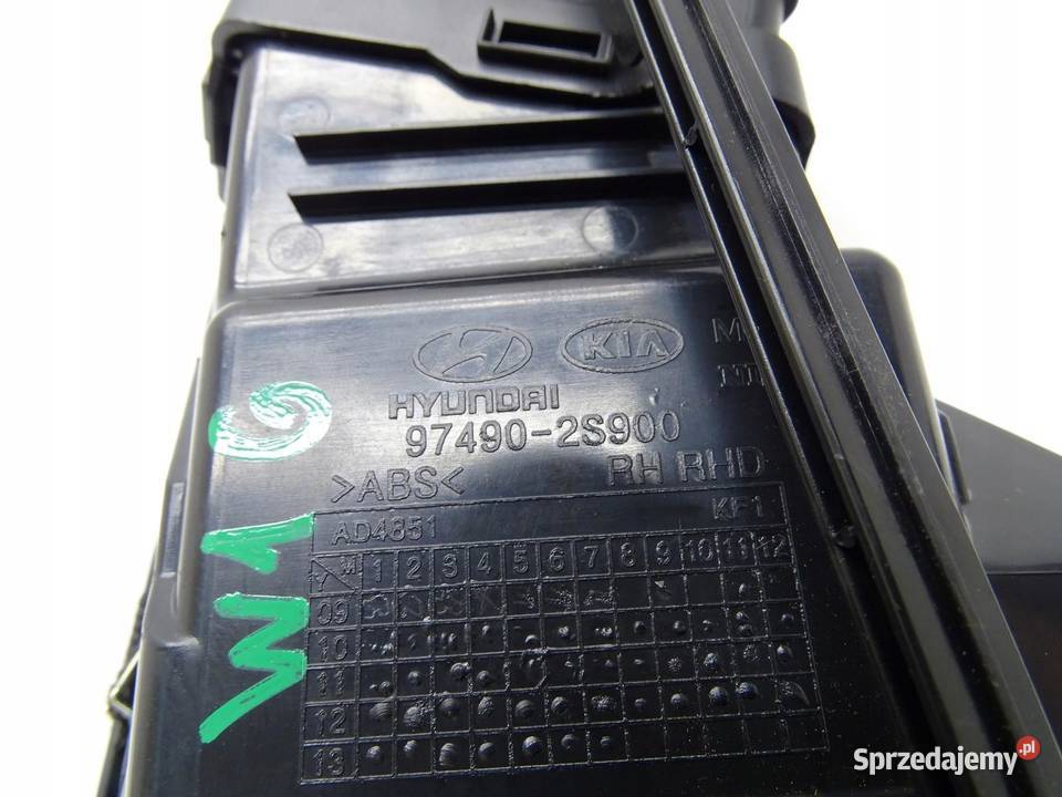 KRATKA NAWIEWU PRAWA PRAWY PRZÓD 974902S900