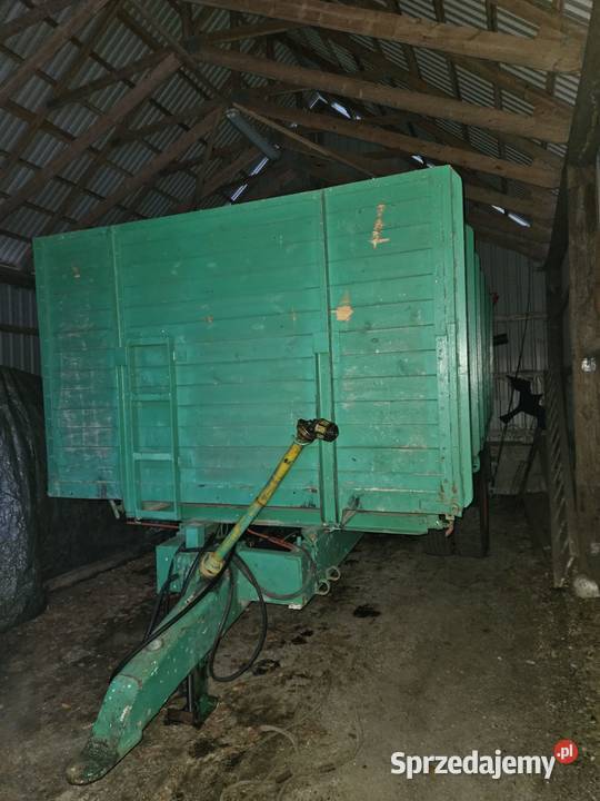 Przyczepa Przeładunkowa Wywrotka 10 TON Tandem Turów