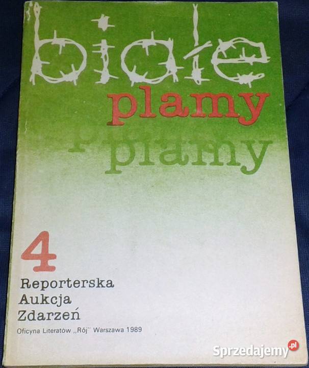 Białe plamy 1234 Reporterska Aukcja Zdarzeń R miękka Pozostałe Chełm