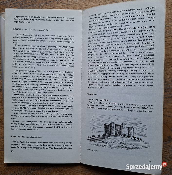 Włochy mały przewodnik turystyczny Roman Szałas Rok wydania 1978 Kraków