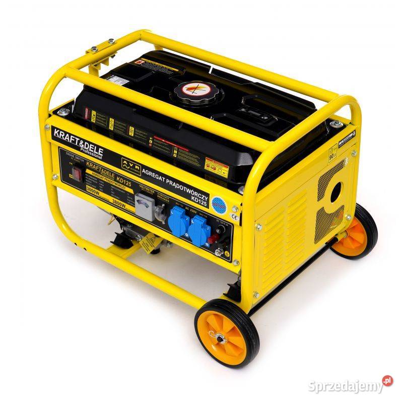 AGREGAT prądotwórczy 7 AVR 3800W generator prądu Ostrołęka