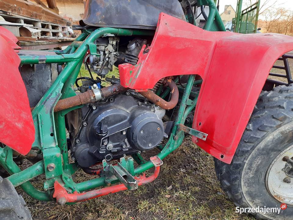 Kawasaki KLF 300 części quad dyferencjał koła oś Jelenia Góra