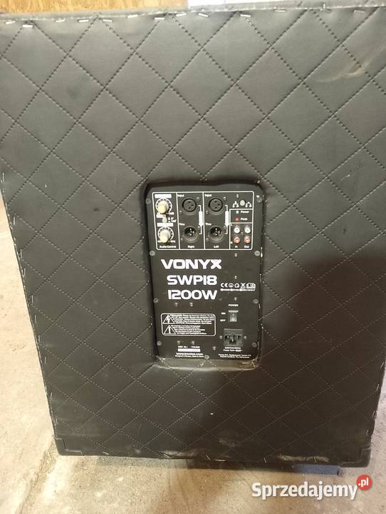 subwoofer vonyx 18 Wzmacniacze i pokrewne opolskie Radomierowice