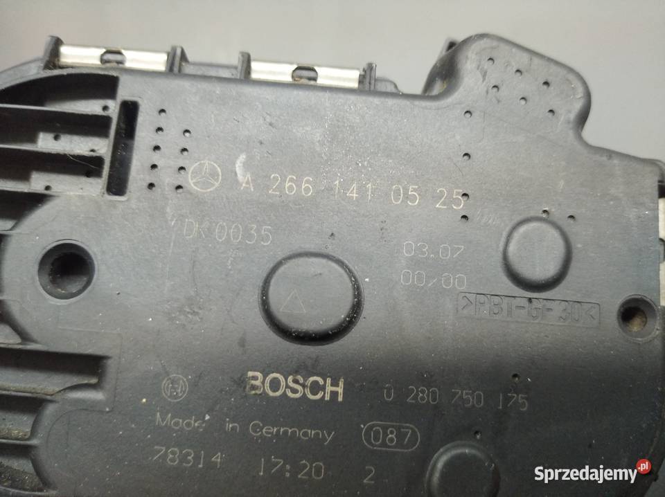 Mercedes Aklasa przepustnica osobowe Swarzędz