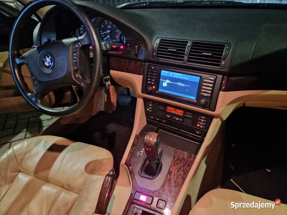 Piękny kolor BMW 525 e39 2003 świeżo sprowadzony Seria 5